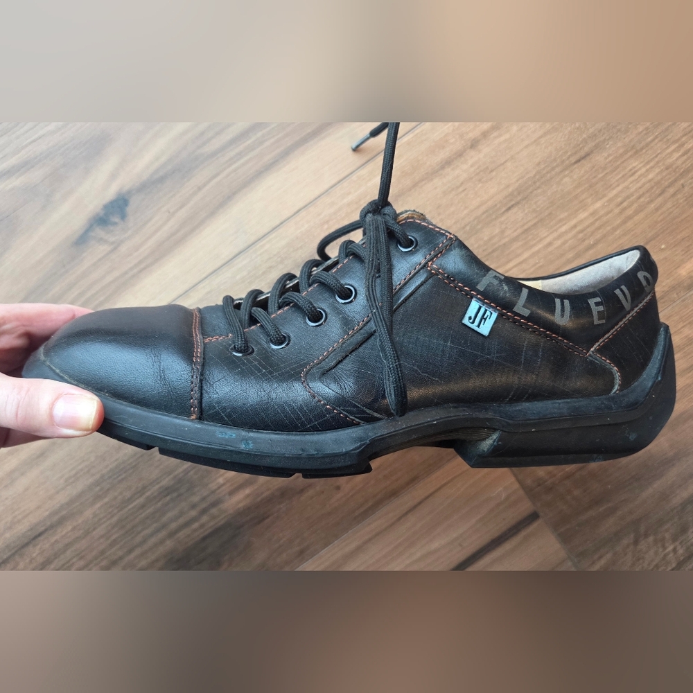 John Fluevog Black Men's Shoes - Picture 2 of 7